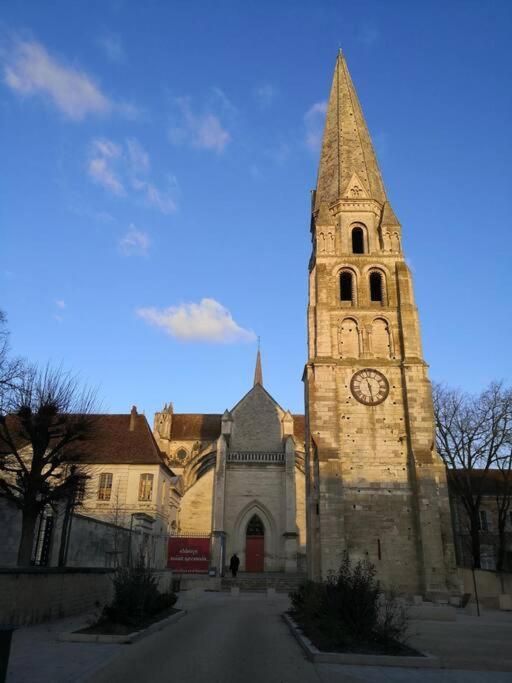 オセールL'Annexe De L'Abbayeアパートメント エクステリア 写真